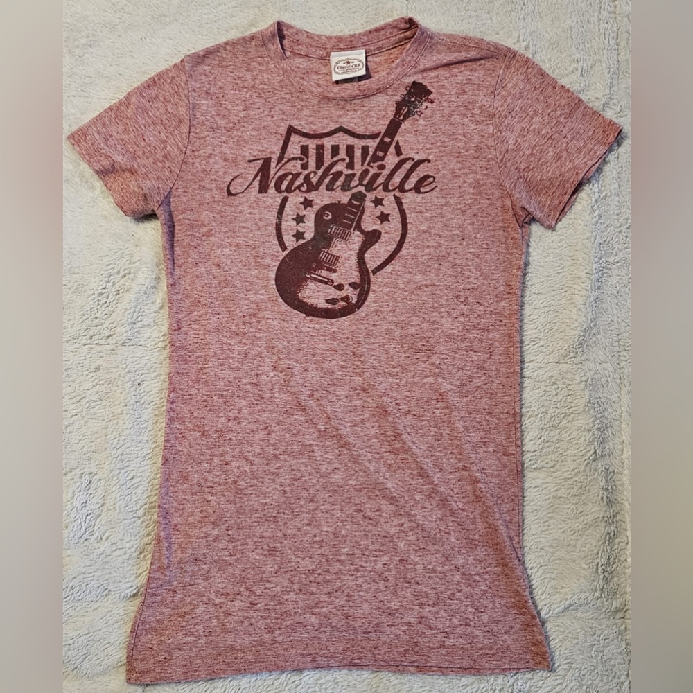 Nashville Graphic Short Sleeve Tee - Red